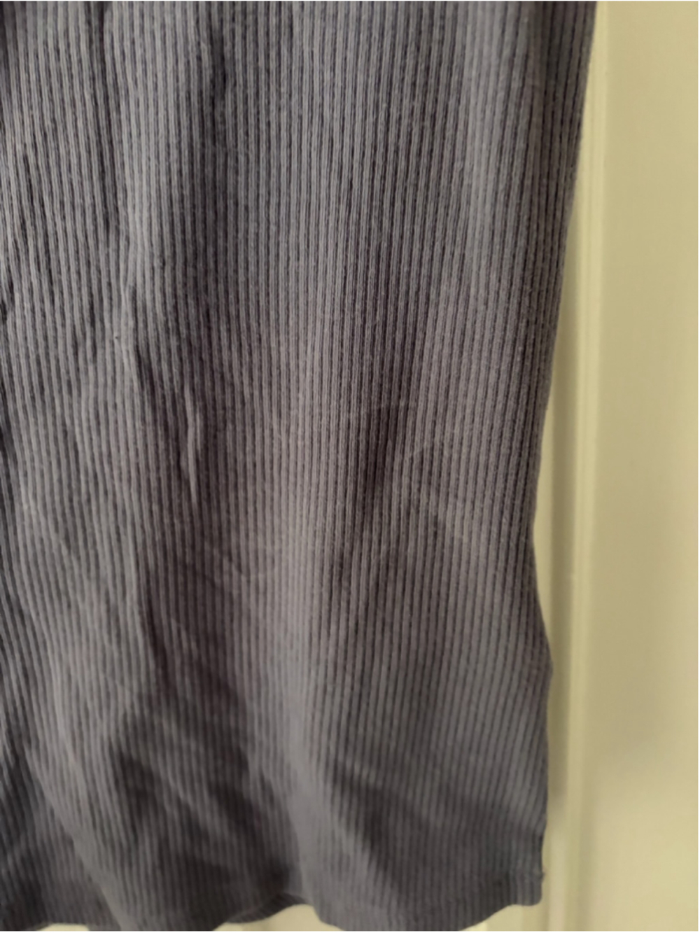 GapBody Ribbed grey Tank Top Size S